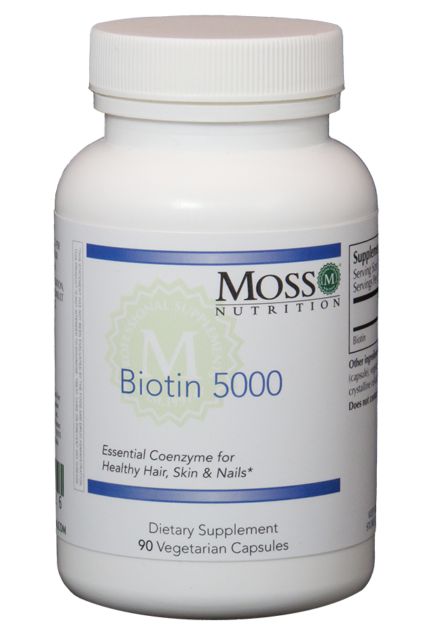 Moss Nutrition Product: Biotin 5000 90 VC
